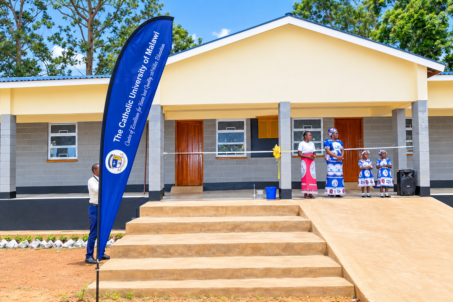 Catholic University Gifts the Church a School Block